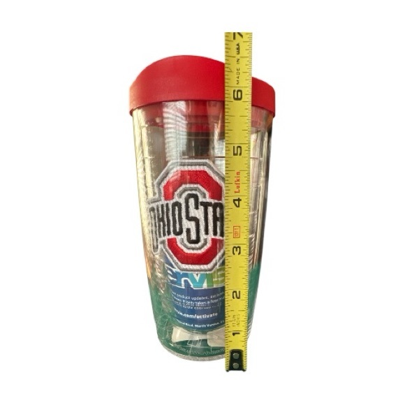 Tervis Ohio State Clear Tumbler Set of 3 NWOT - Picture 2 of 8